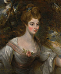 Portrait Of Elizabeth Lady Croft by John Constable