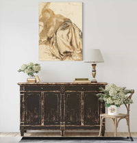 Portrait Of Elizabeth Siddal Resting Holding A Parasol   by Dante Gabriel Rossetti