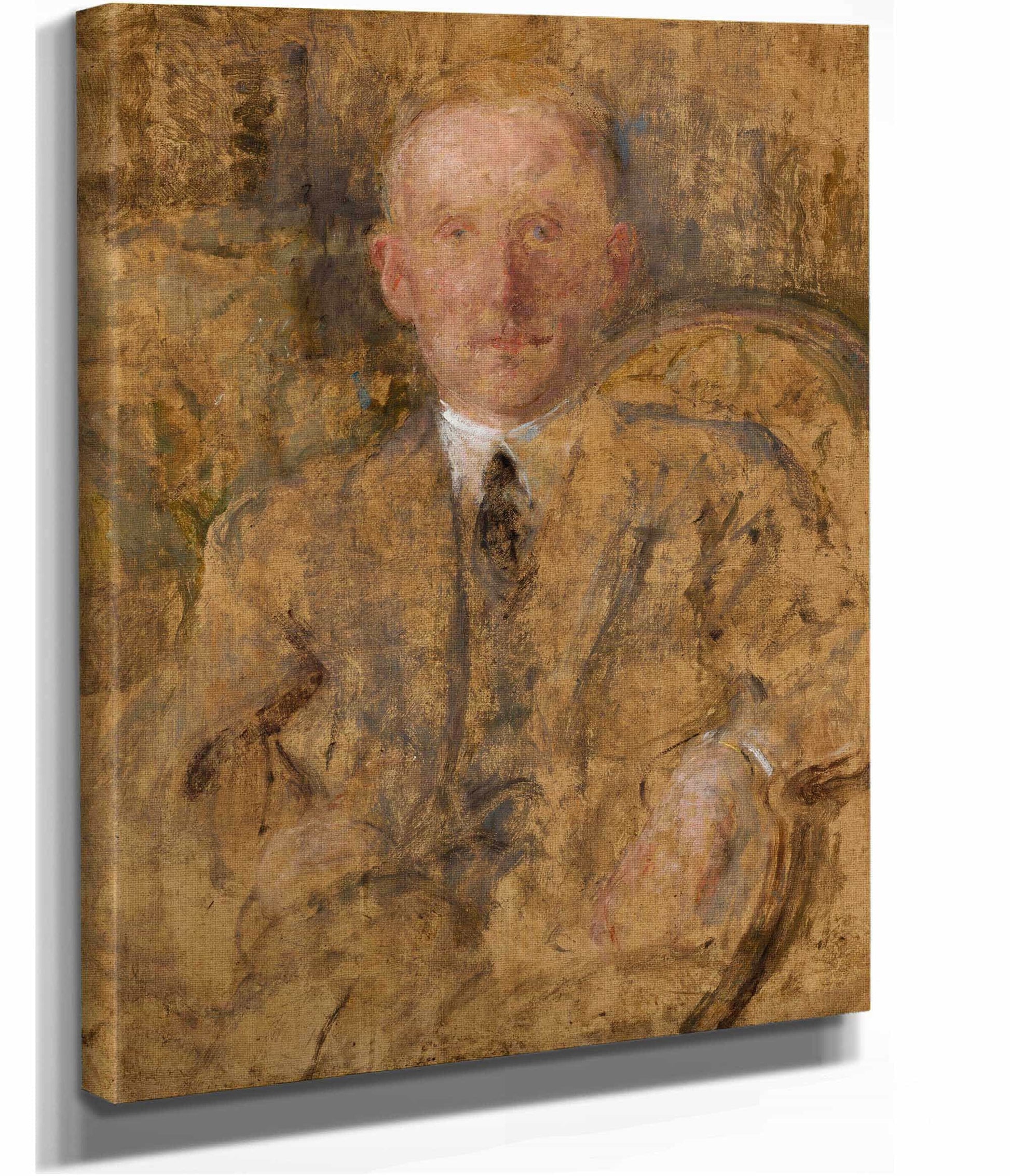 Portrait Of Emeryk Hutten Czapski by Olga Boznanska