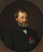 Portrait Of Emil Tidemand The Artists Brother by Adolph Tidemand