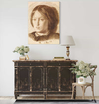 Portrait Of Emma Madox Brown by Dante Gabriel Rossetti