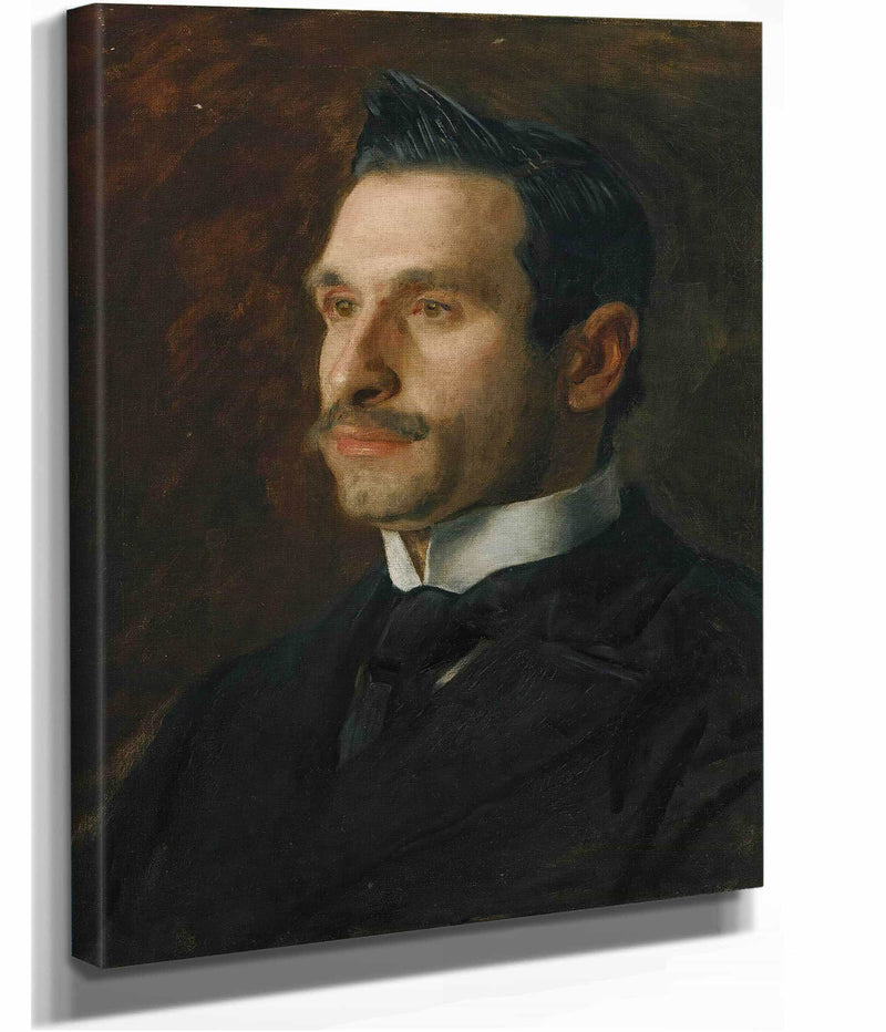 Portrait Of Francesco Romano by Thomas Eakins