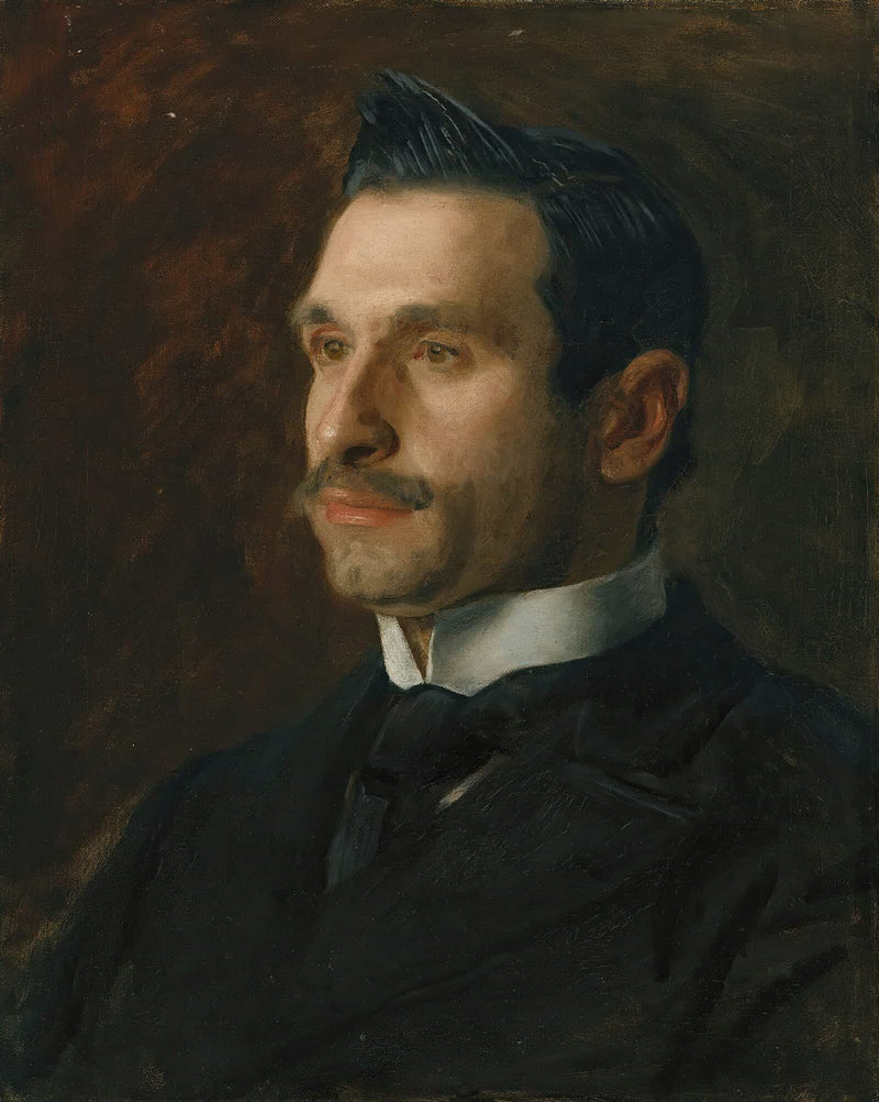 Portrait Of Francesco Romano by Thomas Eakins
