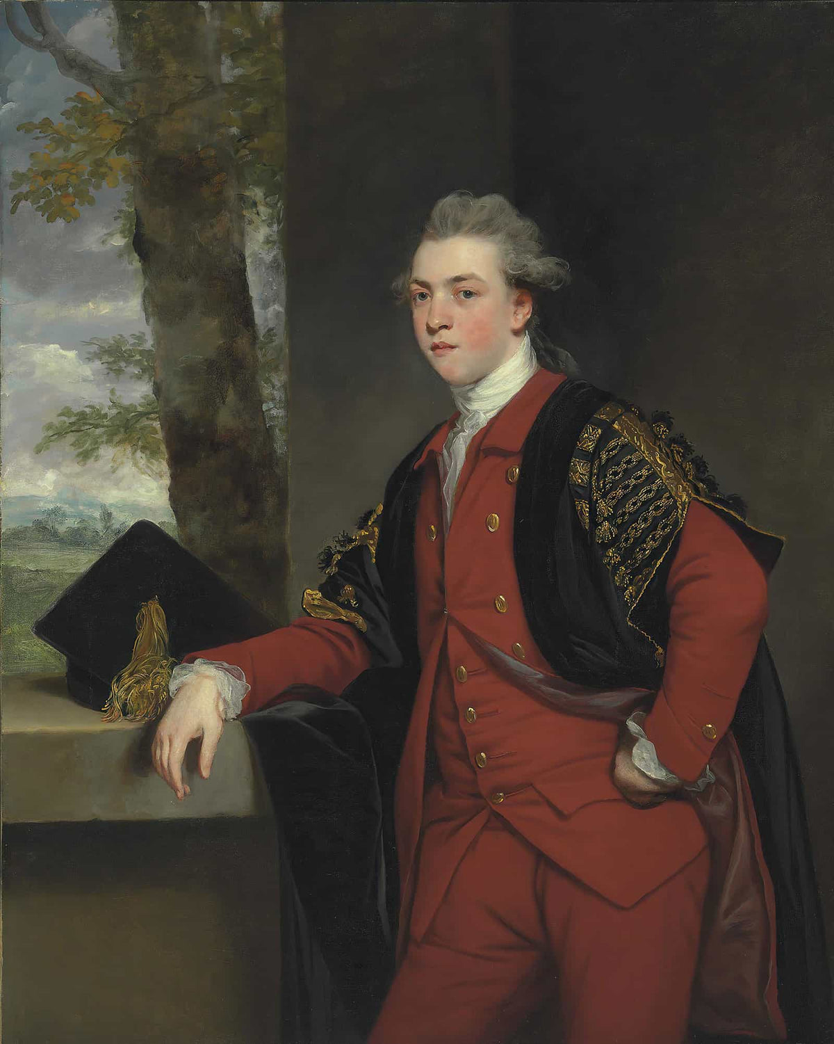 Portrait Of Francis Basset Later St Baron De Dunstanville And Basset by Sir Joshua Reynolds