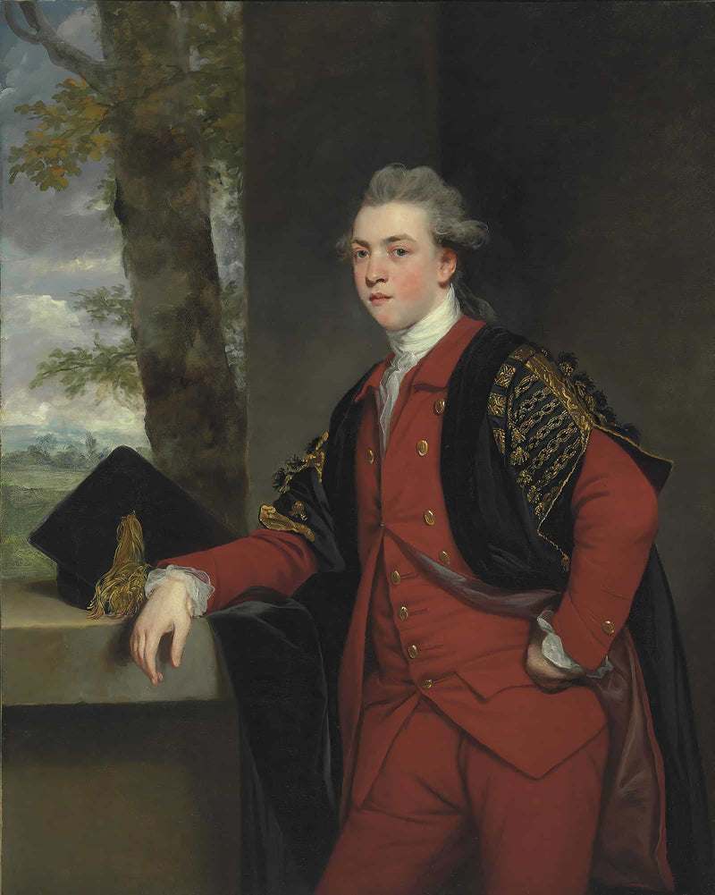 Portrait Of Francis Basset Later St Baron De Dunstanville And Basset by Sir Joshua Reynolds