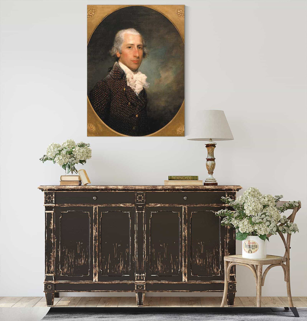 Portrait Of Gabriel Manigault by Gilbert Stuart