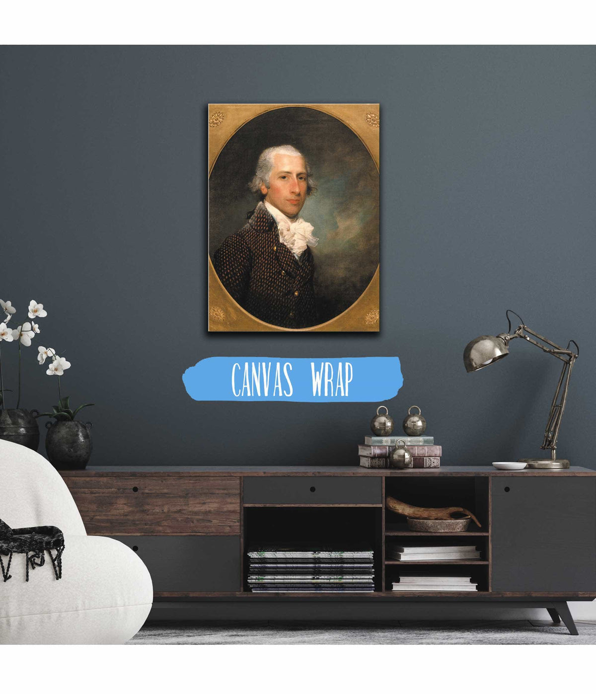 Portrait Of Gabriel Manigault by Gilbert Stuart