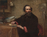 Portrait Of Genio C Scott by Eastman Johnson