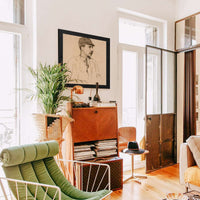 Portrait Of Genis Muntaner by Santiago Rusinol