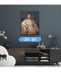 Portrait Of Girl With A Crown From Until by Guido Reni