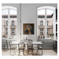 Portrait Of Guro Sivertsdatter Travendal by Adolph Tidemand