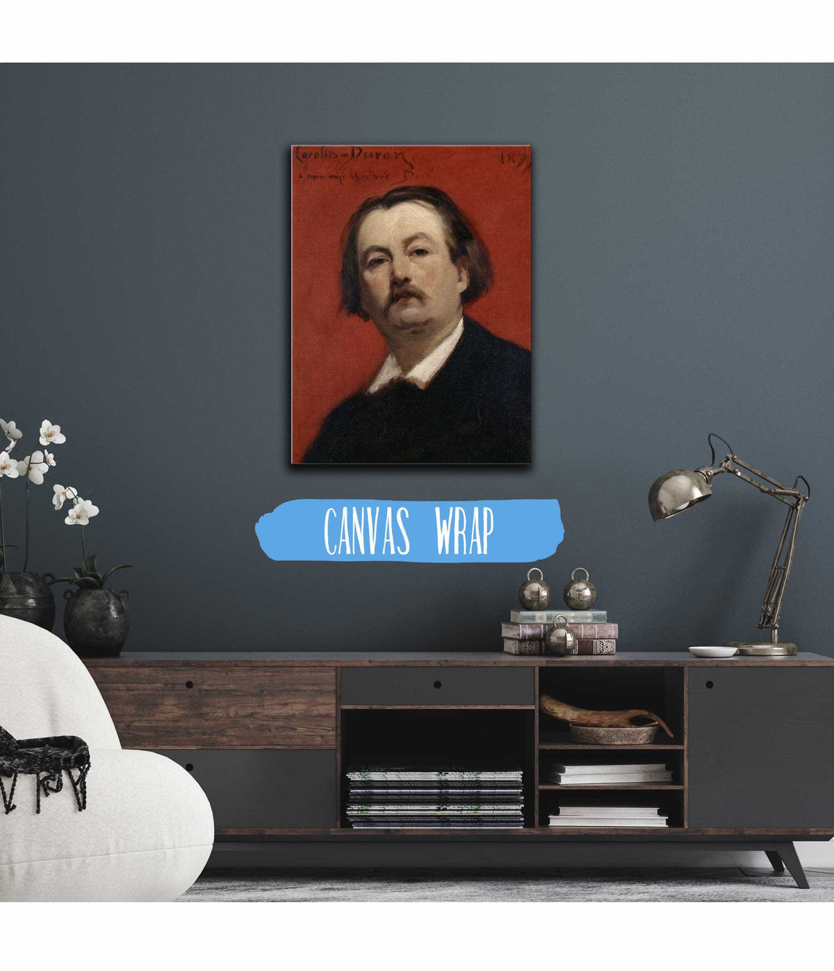 Portrait Of Gustave Dore by Carolus Duran