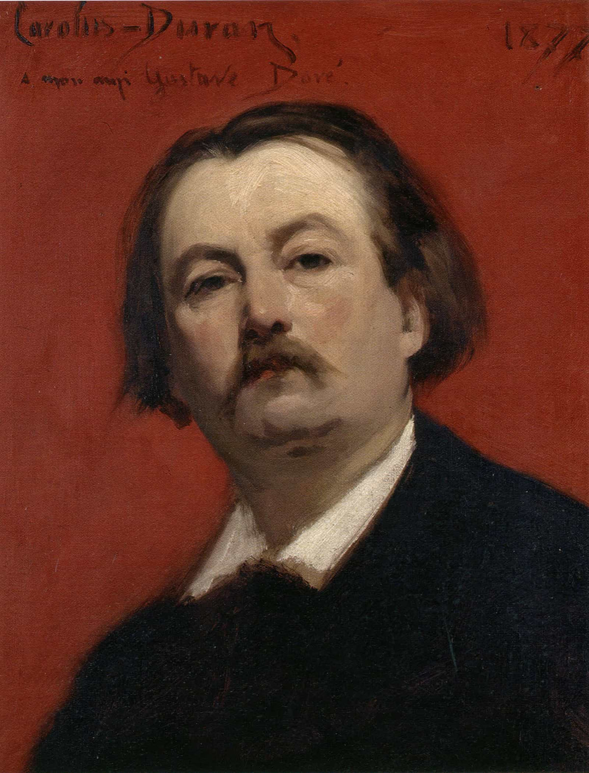 Portrait Of Gustave Dore by Carolus Duran