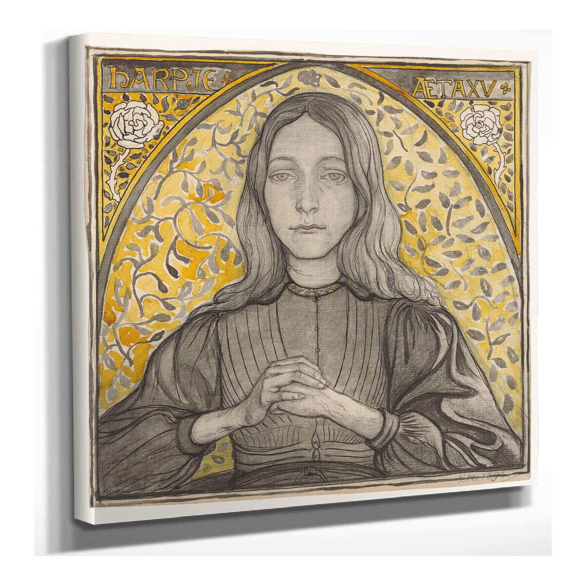 Portrait Of Harpje Aged  by Richard Nicolaus Roland Holst