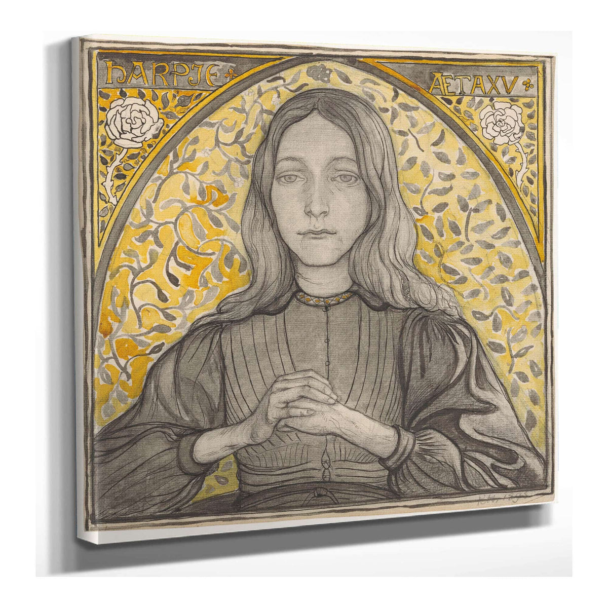 Portrait Of Harpje Aged  by Richard Nicolaus Roland Holst