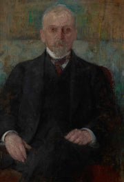 Portrait Of Henryk Sienkiewicz by Olga Boznanska