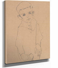 Portrait Of Herbert Rainer by Egon Schiele