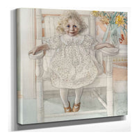 Portrait Of Inga Maria Thiel by Carl Larsson