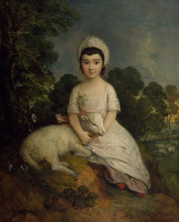 Portrait Of Isabelle Bell Franks by Thomas Gainsborough