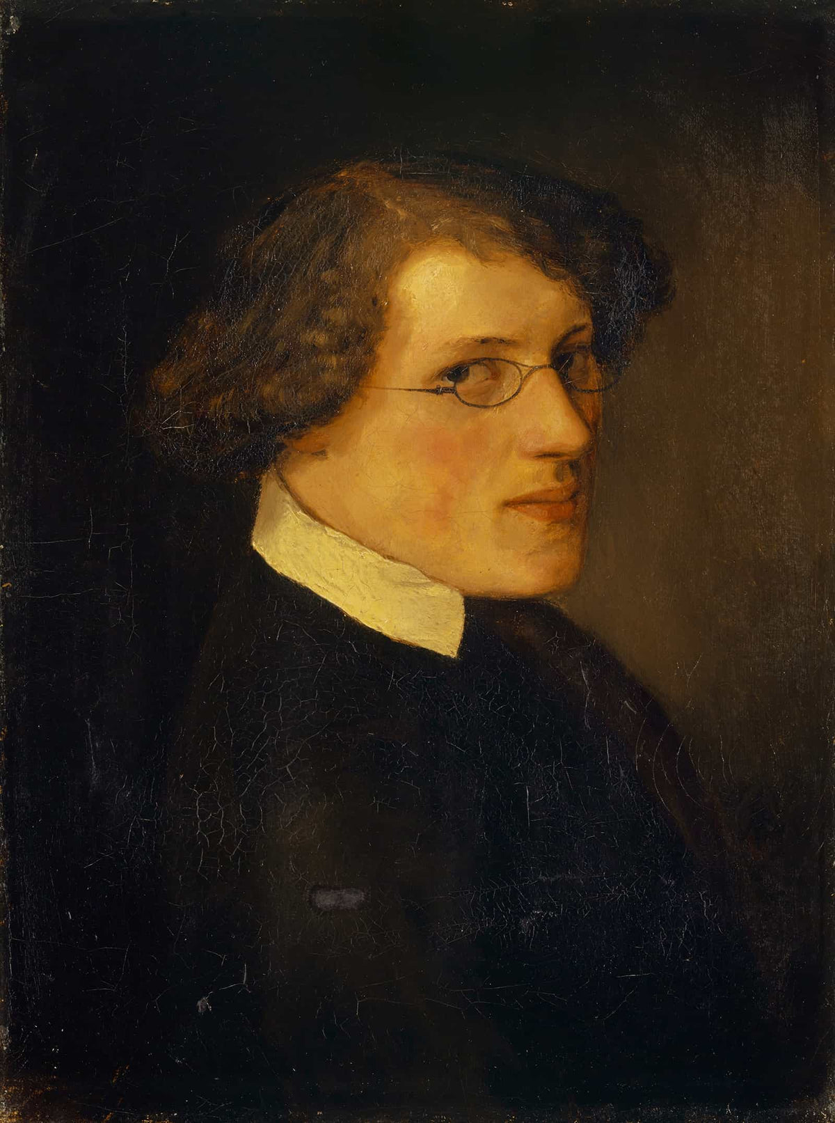 Portrait Of Jakob Mahly by Arnold Bocklin