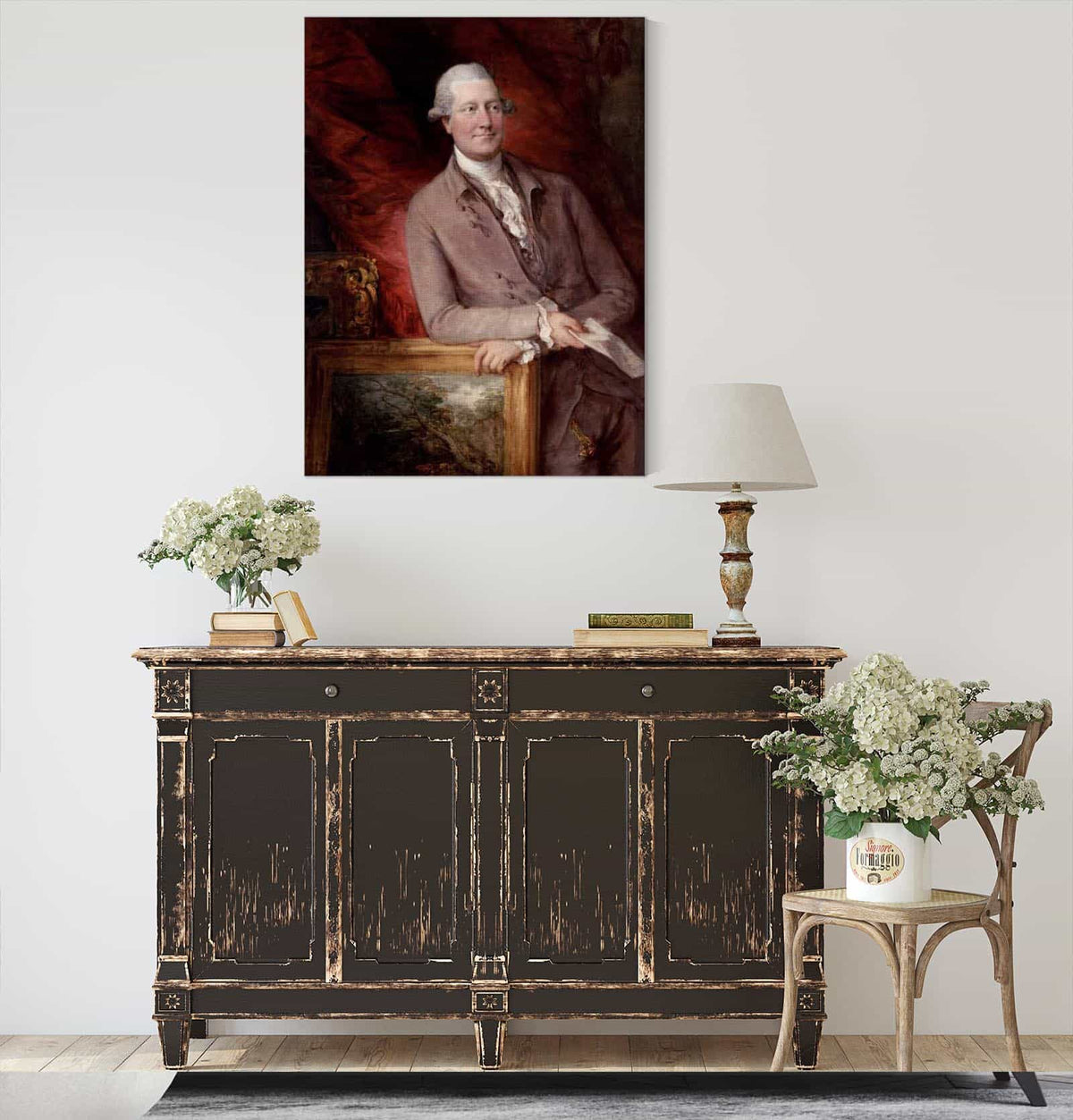 Portrait Of James Christie by Thomas Gainsborough