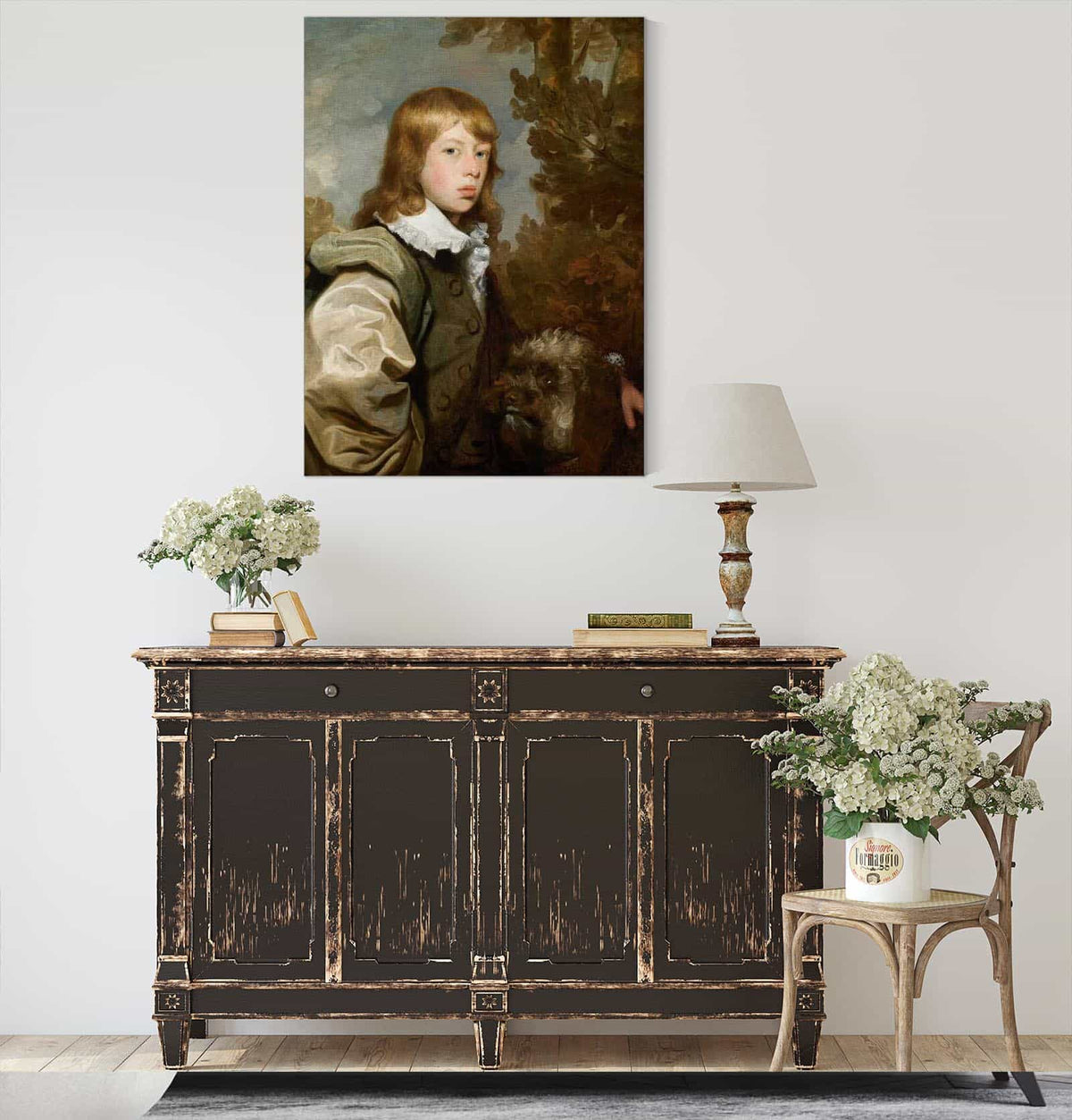 Portrait Of James Ward by Gilbert Stuart