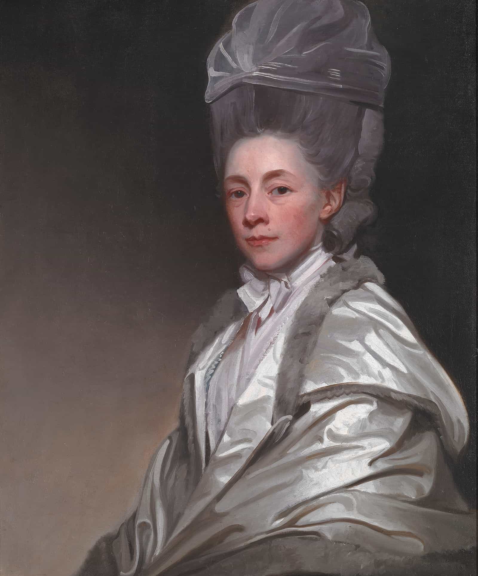 Portrait Of Jane Dawkes Robinson by George Romney
