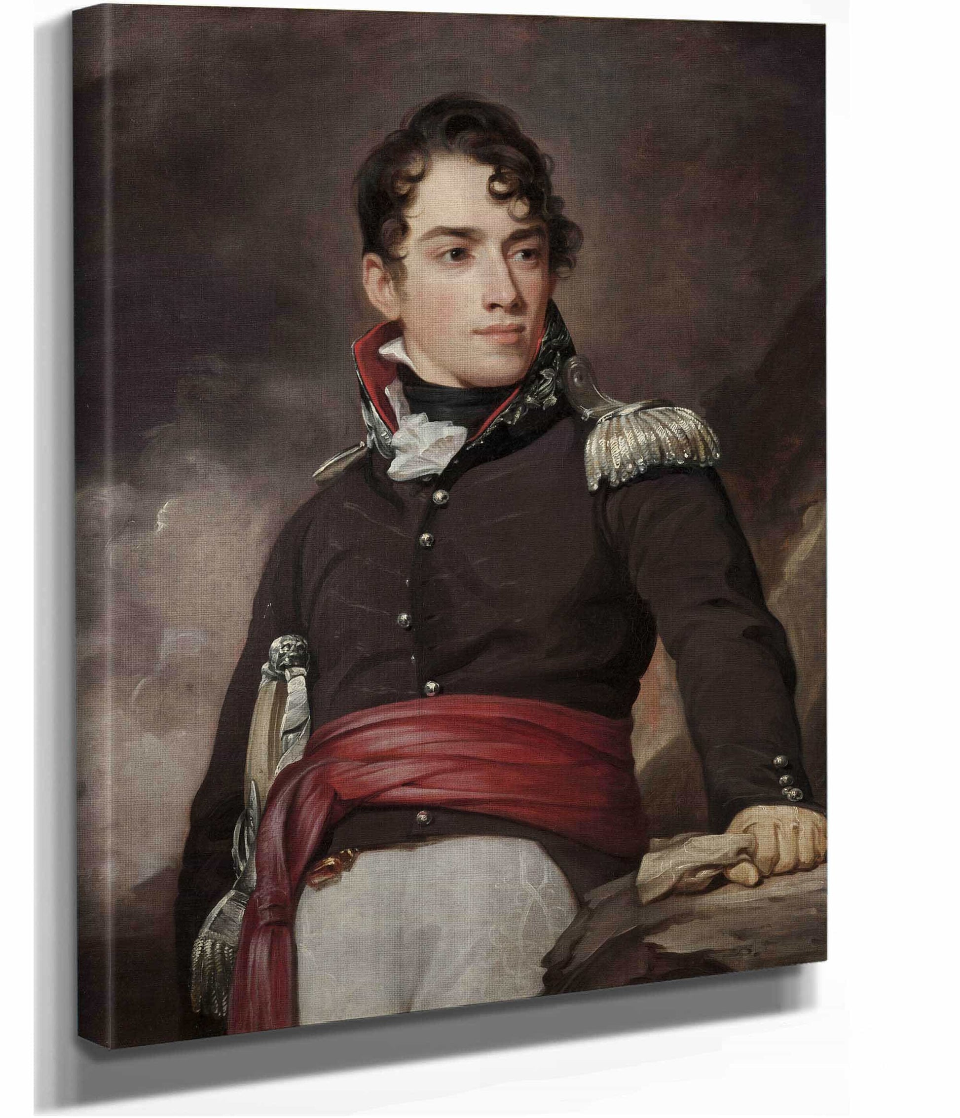 Portrait Of Jean Terford David by Thomas Sully