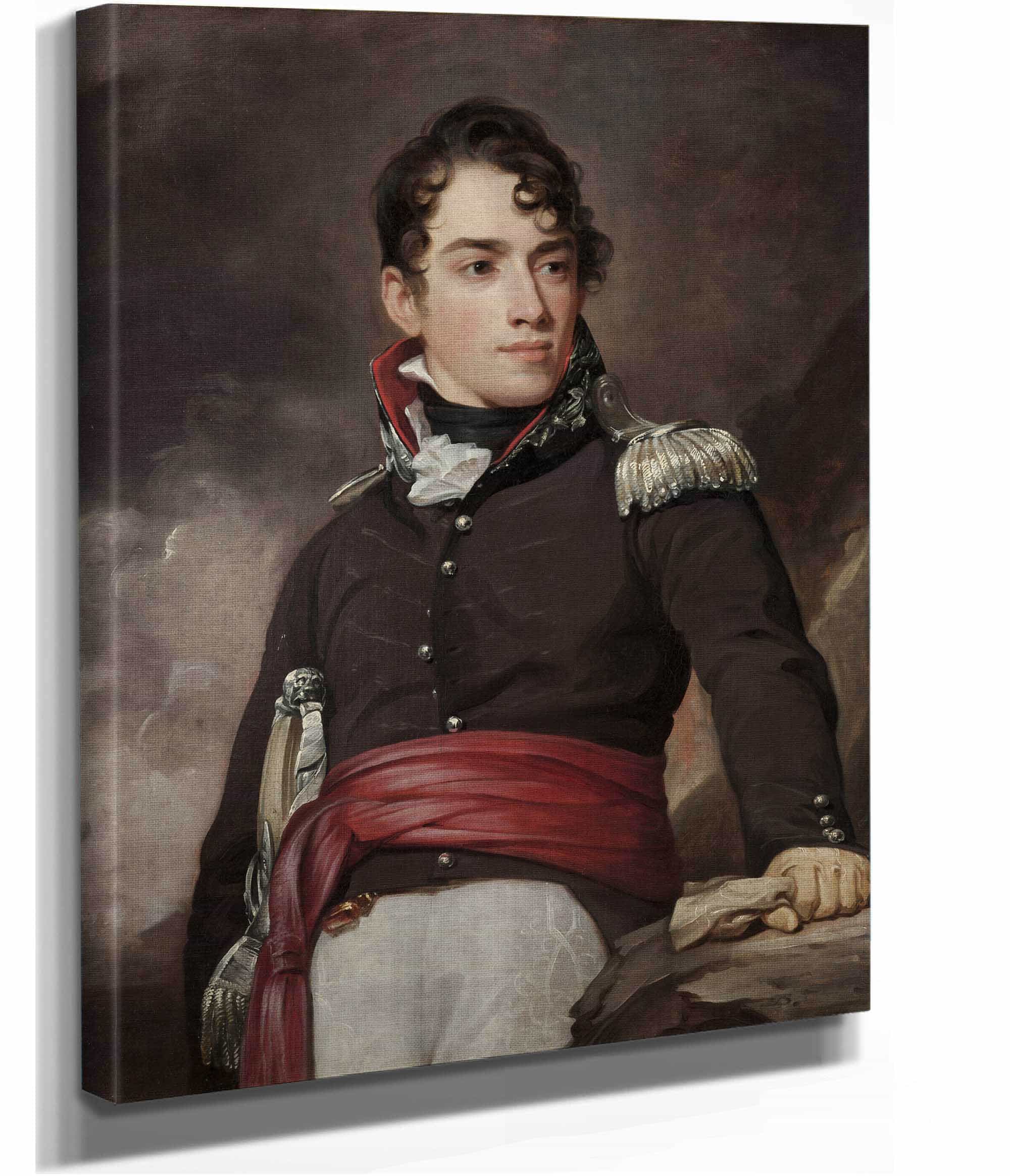 Portrait Of Jean Terford David by Thomas Sully