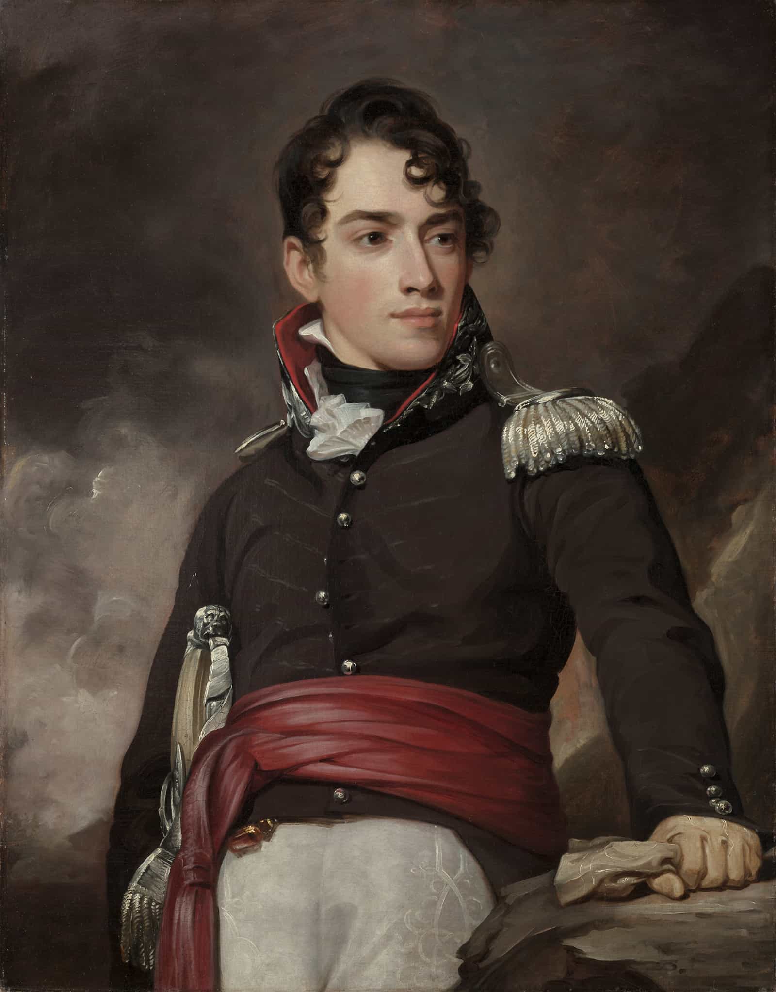 Portrait Of Jean Terford David by Thomas Sully