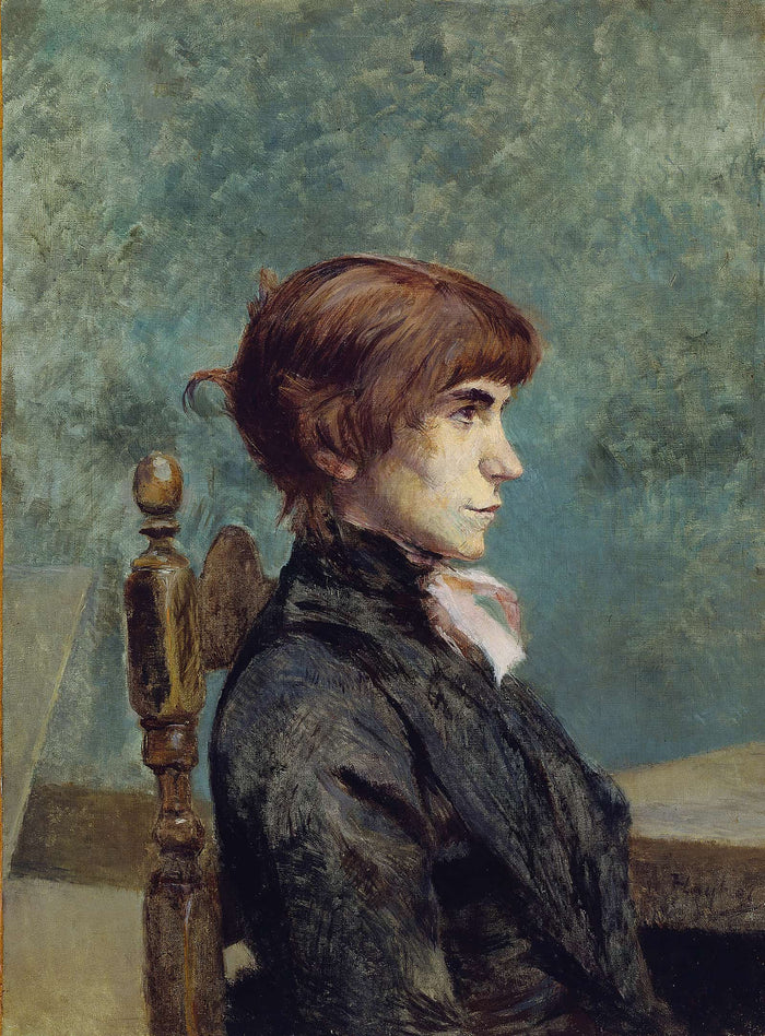 Portrait Of Jeanne Wenz by Henri De Toulouse Lautrec