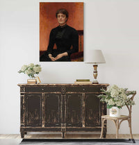 Portrait Of Jelizaveta Zvantseva by Ilya Efimovich Repin