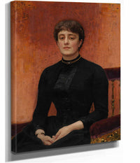 Portrait Of Jelizaveta Zvantseva by Ilya Efimovich Repin