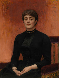 Portrait Of Jelizaveta Zvantseva by Ilya Efimovich Repin