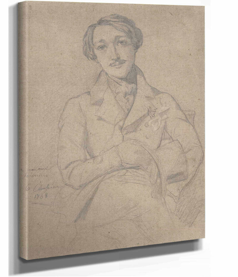 Portrait Of Jennins by Theodore Chasseriau