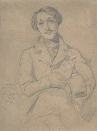 Portrait Of Jennins by Theodore Chasseriau