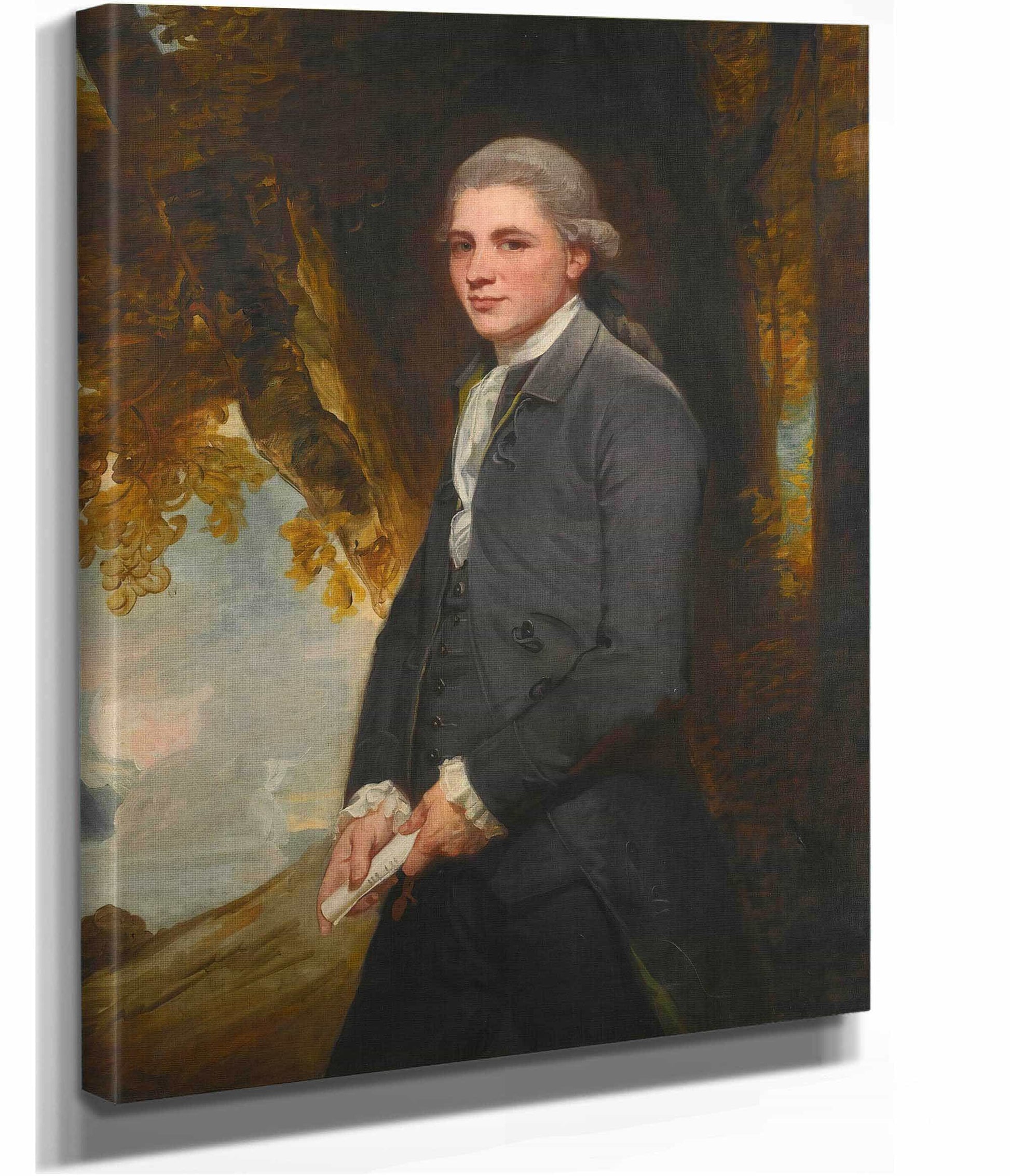 Portrait Of John Redhead by George Romney