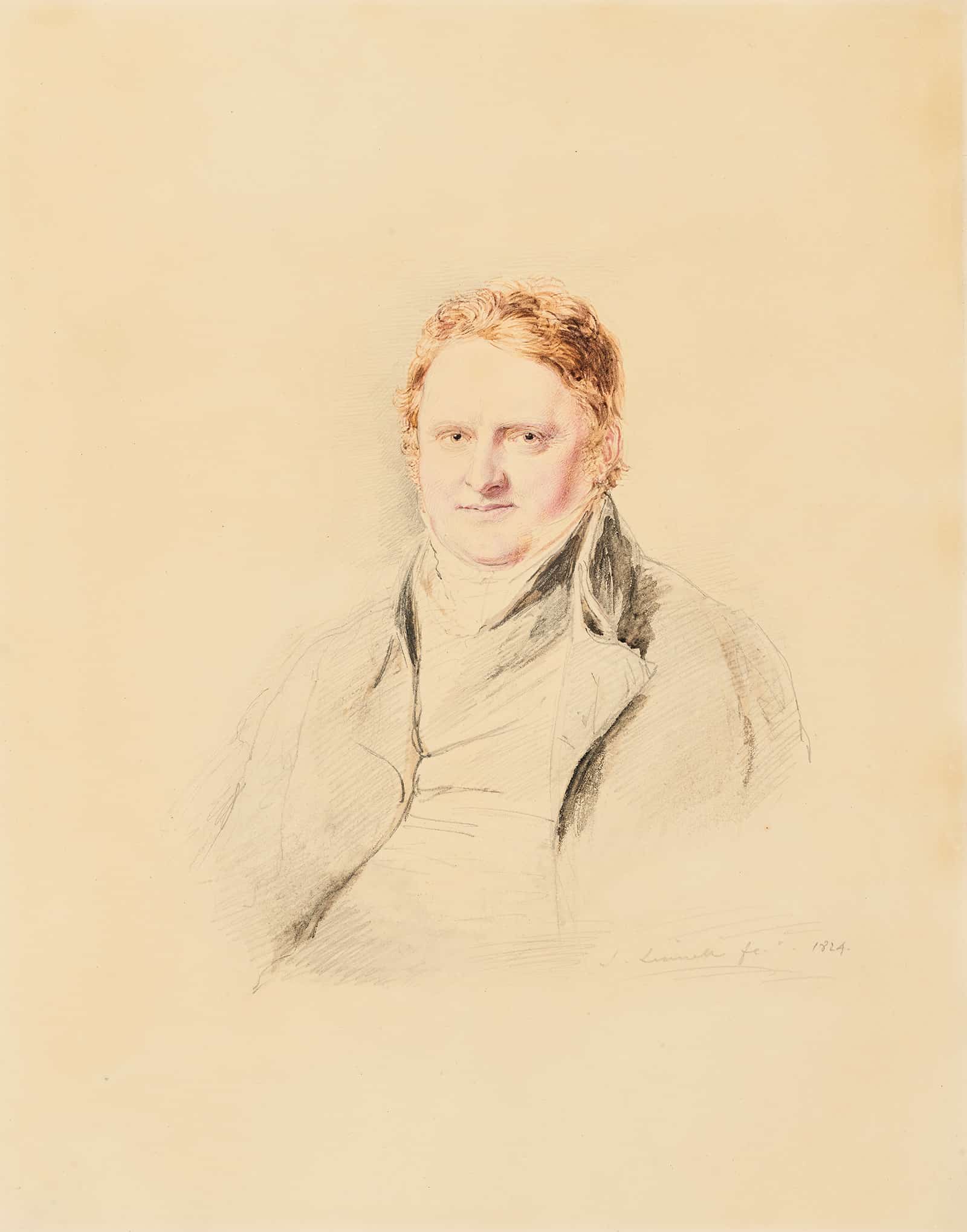 Portrait Of John Varley by John Linnell