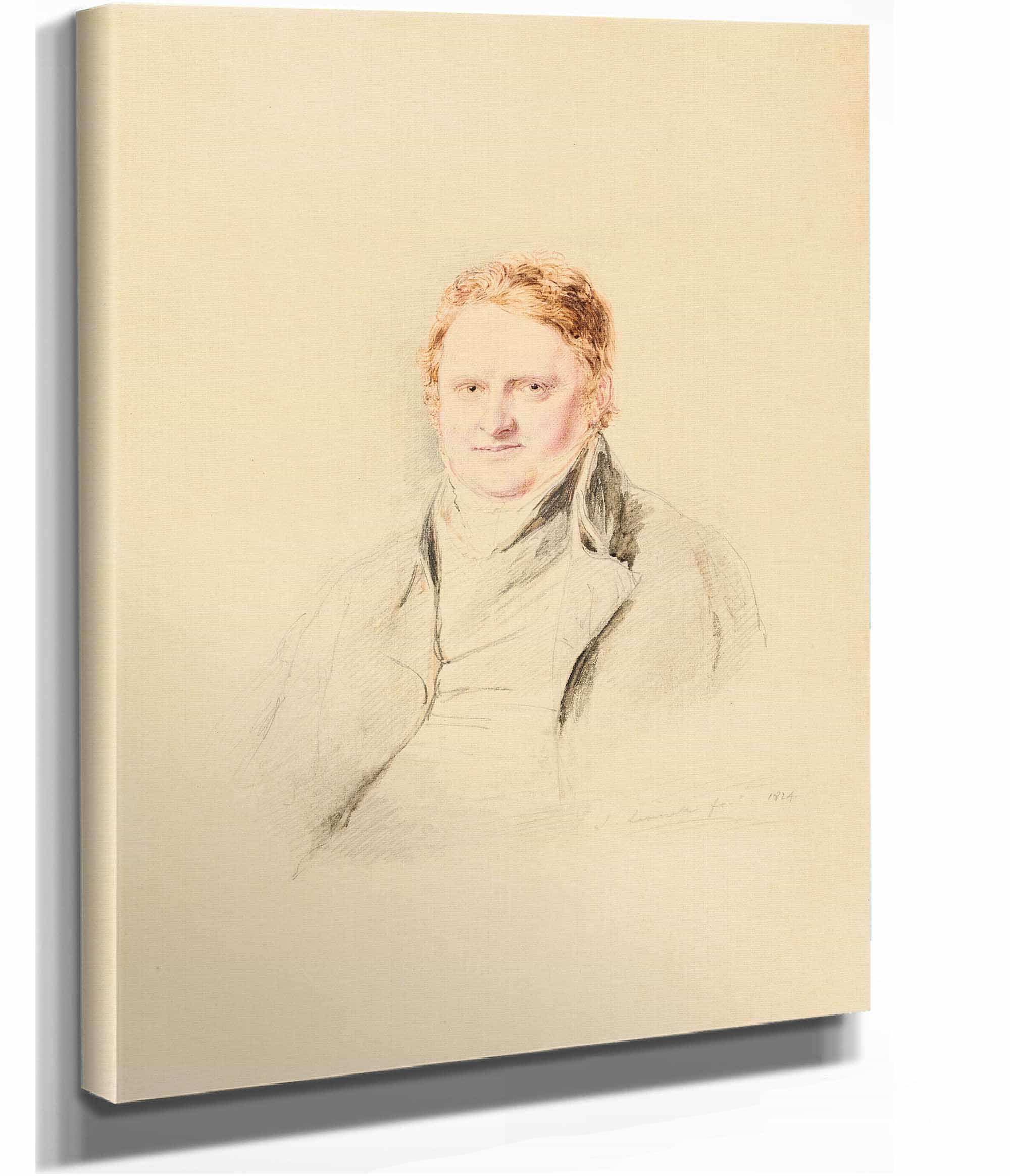 Portrait Of John Varley by John Linnell