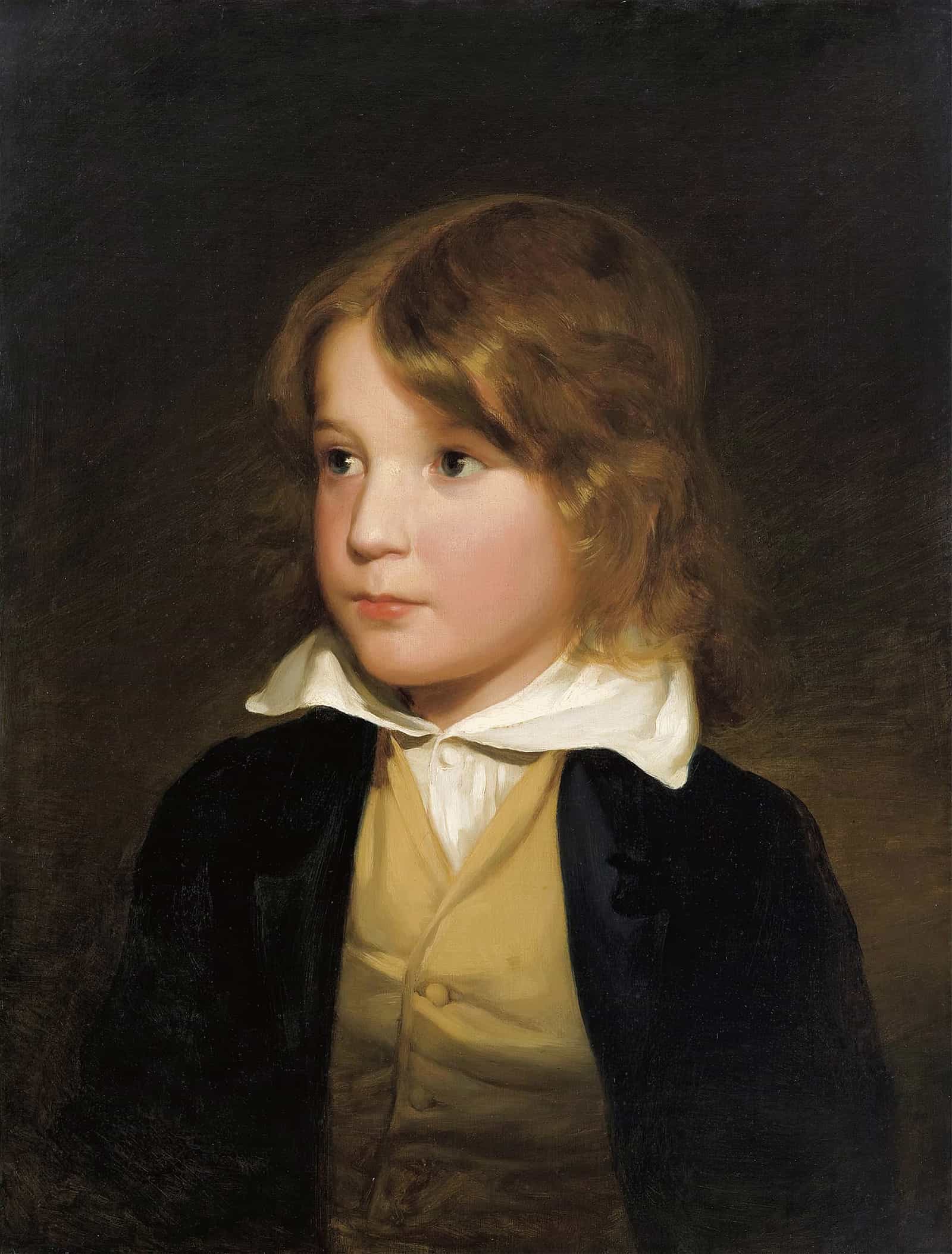 Portrait Of Joseph Amerling by Friedrich Von Amerling