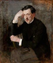 Portrait Of Jozef Czajkowski  by Olga Boznanska