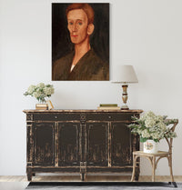 Portrait Of Jozef Czapski by Zygmunt Waliszewski