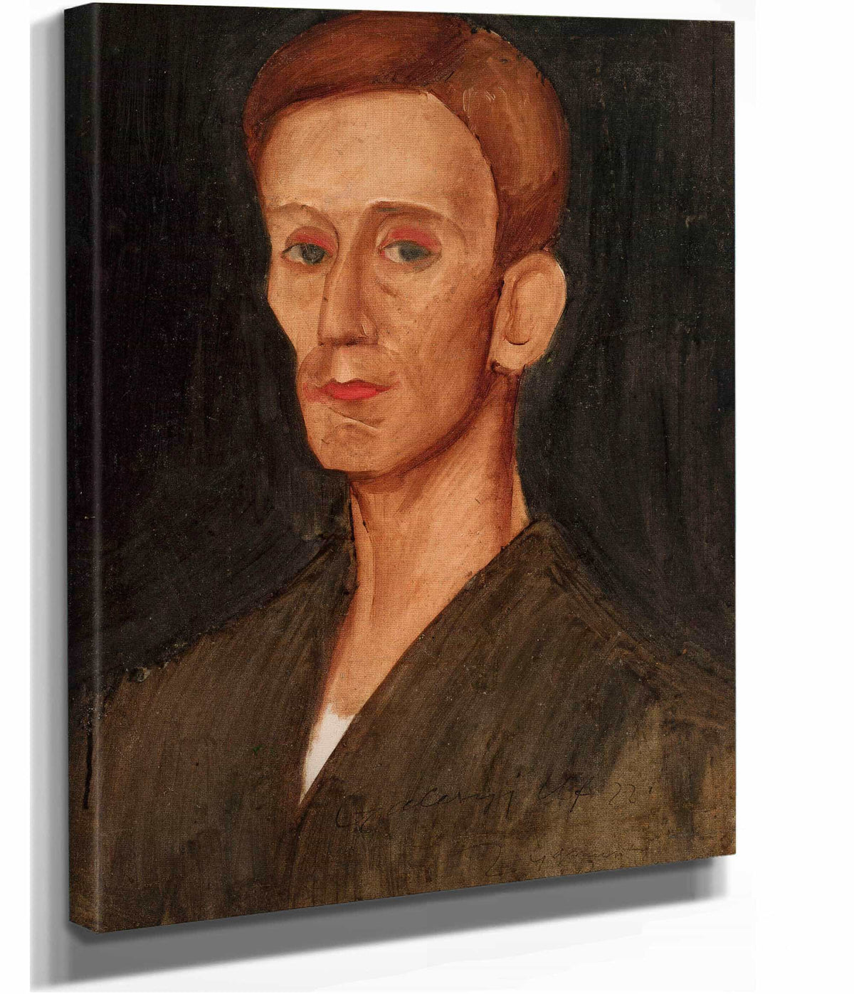 Portrait Of Jozef Czapski by Zygmunt Waliszewski