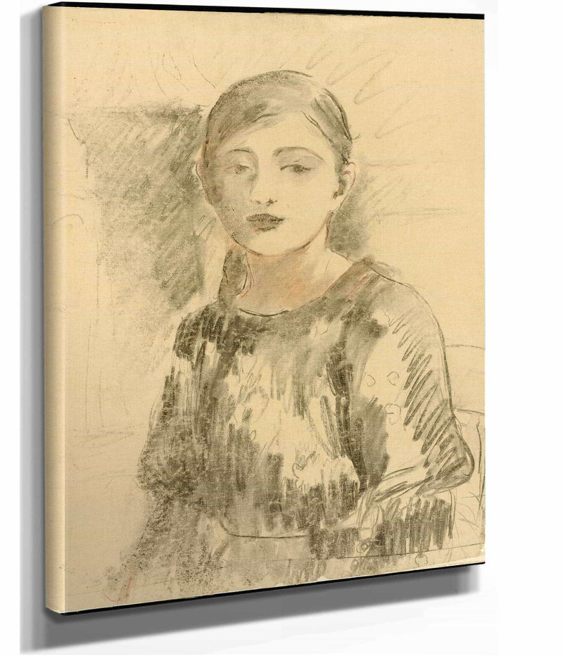 Portrait Of Julie Manet by Berthe Morisot