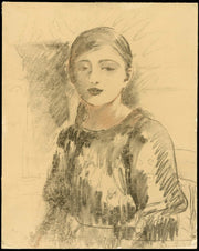 Portrait Of Julie Manet by Berthe Morisot