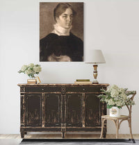 Portrait Of Karen Bramsen by Vilhelm Hammershoi