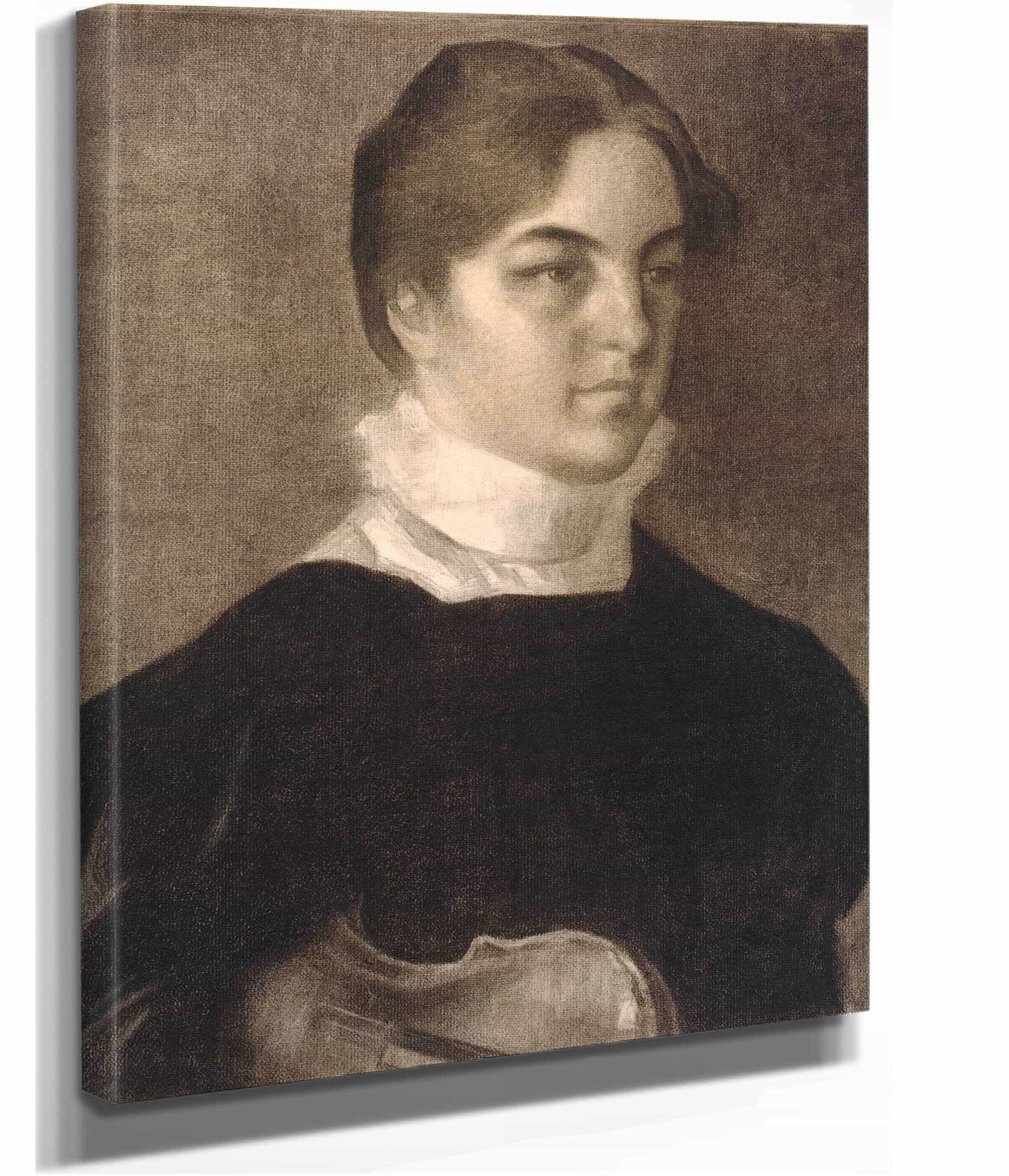 Portrait Of Karen Bramsen by Vilhelm Hammershoi
