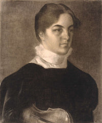 Portrait Of Karen Bramsen by Vilhelm Hammershoi