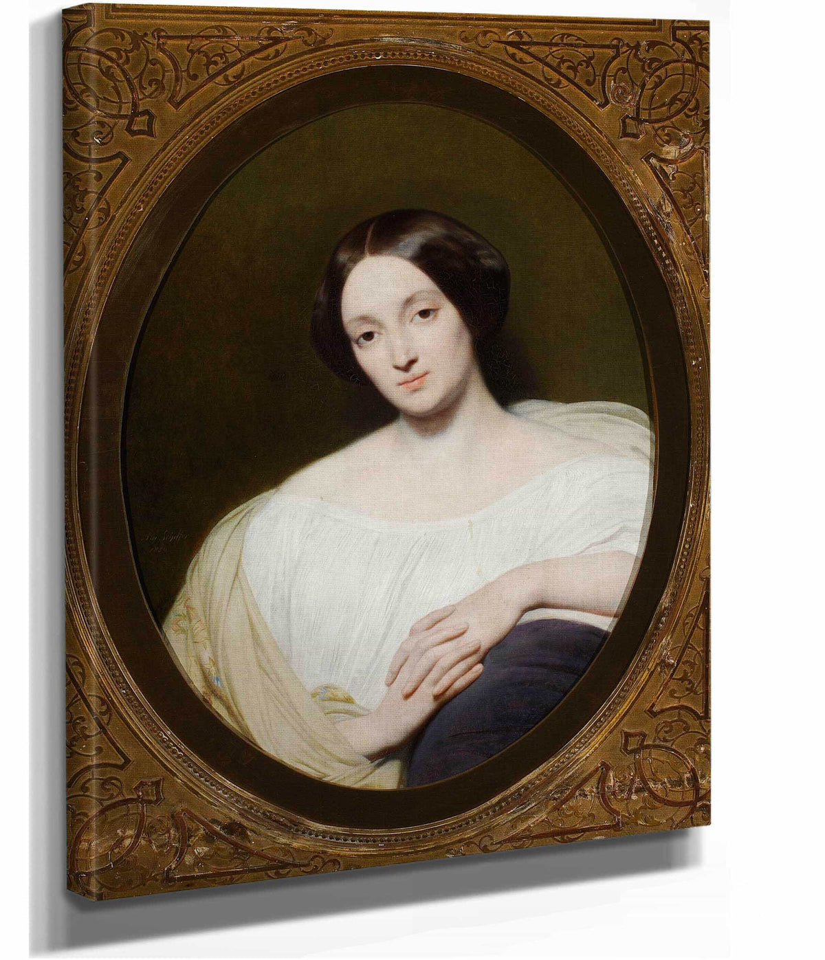 Portrait Of Katarzyna Potocka Nee Branicka   by Ary Scheffer