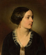 Portrait Of Katarzyna Potocka Nee Branicka   by Friedrich Von Amerling